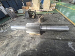 OEM/ODM CNC Ground <strong>Gear</strong> Shaft 42CrMo4 Steel Industrial Gearbox/Reducer Accessories - Product Image 3