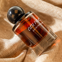 Bouteille de parfum cylindrique en verre vide de luxe 50ml 100ml de haute qualité, personnalisable avec logo – Meilleures ventes en ligne