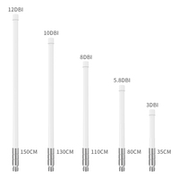 Prix usine antenne Lora 144/430MHz 9dBi grand Angle omnidirectionnel en fibre de verre Adsb antenne Station de Base antenne pour HAM Radio