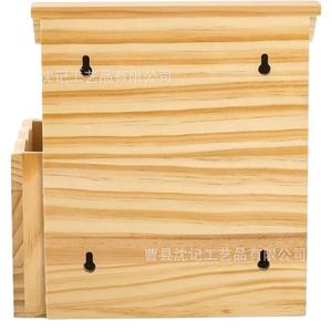 Caja de sugerencias de madera con cerradura, rectangular, multifuncional, regalo empresarial, artesanía de Shandong - Product Image 3