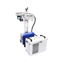 2024 PE HDPE PPR pipa PVC Printer kabel 3w 5w 10w UV serat Co2 Online Laser terbang ukiran cetak menandai harga mesin