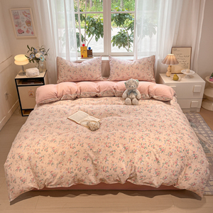 <span class=keywords><strong>Lenzuola</strong></span> in finta biancheria da letto in microfibra Jacquard con stampa Super morbida e stampata a doppio strato - Product Image 5