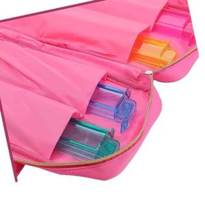 SNJY Bolsa <span class=keywords><strong>de</strong></span> almacenamiento para <span class=keywords><strong>mesa</strong></span> <span class=keywords><strong>de</strong></span> Mahjong con letras a rayas unisex, <span class=keywords><strong>de</strong></span> lona, ​​<span class=keywords><strong>de</strong></span> gran capacidad, plegable, multifuncional, portátil, para viaje - Product Image 5