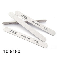 Lima de Uñas Desechable de Alta Calidad con Logotipo Personalizado OEM, Lima de Uñas de Madera de Doble Cara Resistente al Agua, Personalizable para Promociones