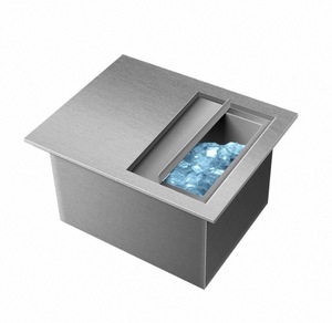 Bồn chứa đá inox dày dùng cho quán bar, quán cà phê và cửa hàng trà sữa. - Product Image 1