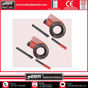 Juego de llaves de trinquete recto de liberación rápida de acero al carbono OEM Inder de alta resistencia para bricolaje, capacidad de par de 2000 lb-pie, mandíbula de 1 1/2 pulgadas, baja resistencia - Product Image 3