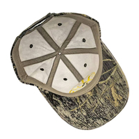 Op maat gemaakte 3D geborduurde logo baseballcap met strepen, 6 panelen, sneldrogend, waterdicht, zomer sport- en running petten, camp caps, snapback pet