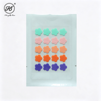 20 patchs hydrocolloïdes multicolores en forme de fleur pour l'acné, à action rapide, apaisants, rajeunissants, autocollants couvrants pour les imperfections, directement de l'usine