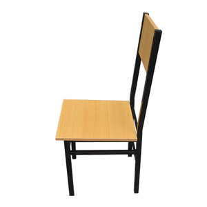 Ensemble pupitre et chaise en bois grainé MG-K32, bois massif, pour élèves du primaire et du secondaire, usage en classe - Product Image 4