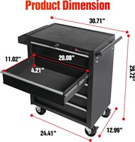 Chariot roulant multifonctionnel pour station de travail de tatouage PMU et maquillage permanent, armoire à outils pour studio de tatouage