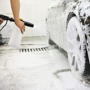 Pistolet de lavage haute pression pour voiture, pulvérisateur de mousse flocon de neige 750 ml, réglable, compatible avec les séries Kaichi K - Product Image 2