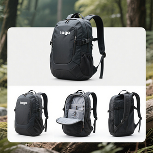 Mochila deportiva de ocio con logotipo personalizado, estilo informal suave y duradero con función impermeable para viajes de negocios al aire libre, venta al por mayor - Product Image 3