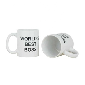 Tazza in Ceramica 'Miglior Capo del Mondo' 11 oz, Design Divertente Dunder Mifflin, Regalo Unico per Ufficio, per Caffè, Tè o Cioccolata - Product Image 5