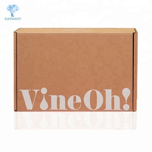 Custom Printing Logo Pack Folding Shipping Mailing Kraft Paper Carton Mailer <b>Box</b> - Product Image 2