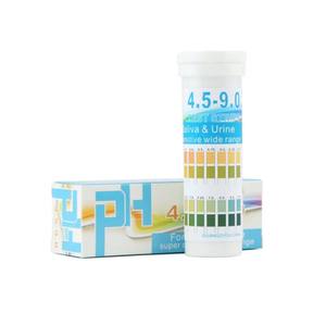 Version anglaise 150 bandelettes par paquet DF Tube pH pour bandelettes de test Test d'acidité et d'alcalinité Gamme de pH 4,5-9,0 - Product Image 3