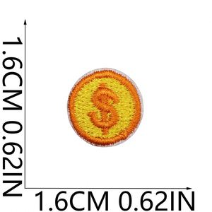 แผ่นปะรูปการ์ตูนหมีน่ารัก ขนาดเล็ก ลายดอลลาร์ ดาว แว่นกันแดด ลูกกวาด สำหรับตกแต่งเสื้อผ้า - Product Image 6