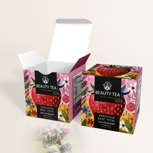 Tè alle Erbe Personalizzato per Schiarire, Dimagrire e Illuminare la Pelle, Tè di Bellezza al Collagene con Etichetta Privata - Product Image 2