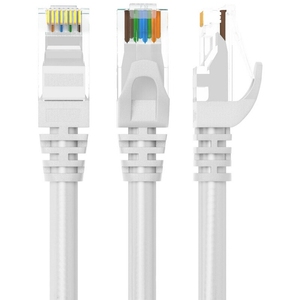Câble réseau RJ45 UTP Cat6 Ethernet 8 conducteurs en PVC cuivre 23AWG 0,5m 1m 2m 5m 10m - Product Image 1