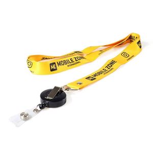 Promotional Stretchable Badge Reel Lanyards With Custom Logo for <b>ID</b> <b>Holder</b> Business Conferences Factory Price - Product Image 5