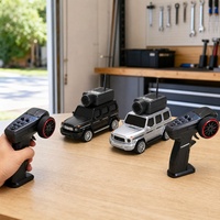 Voiture RC FPV 1:64 avec caméra HD, vidéo en temps réel WiFi, stabilisation par gyroscope, mini véhicule SUV tout-terrain, vente en gros
