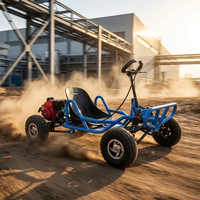 Kart à essence XFY durable 50-200cc 4 temps avec double amortisseur pour terrains accidentés et activités de loisirs agricoles et de location