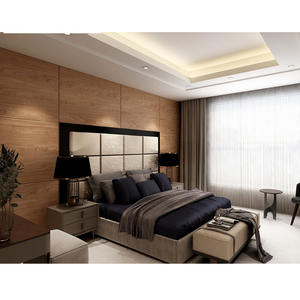 ชุดเฟอร์นิเจอร์ห้องนอนโรงแรมโลหะสไตล์ยุโรปทันสมัยสำหรับอพาร์ทเมนต์พร้อมการออกแบบที่ทนทานและบริการปรับแต่งได้ - Product Image 1