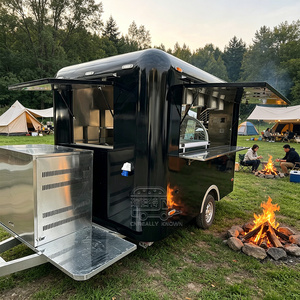Outdoor Food Trailer Multi Functional Stainless Steel Concession Trailer for Coffee and Snacks Food Truck - Product Image 5
