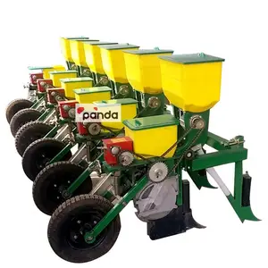 Traktör monte mısır mısır soya ekim makinesi satışa traktör 2 satır ekme ekici ile yatak makinesi mısır dikim makinesi 4