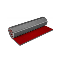 Tapis enroulable Portable tapis de piste de danse tapis de Surface utilisé Cheerleading école déploiement arts martiaux XPE tapis en mousse