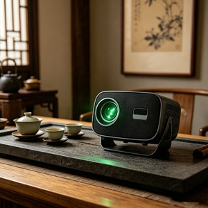 En stock, projecteur LCD A10, Android 13, projecteur intelligent, cinéma maison portable, 2G+16G, projecteurs portables les plus vendus - Product Image 2