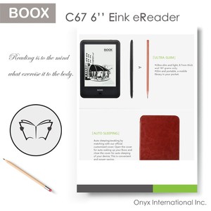 Boox 6 นิ้ว เครื่องอ่านอีบุ๊คคุณภาพดี หน้าจอ E-ink พร้อม WIFI และระบบสัมผัส - Product Image 4