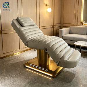 Qunpeng Professional Fully Modern Luxury Spa <b>Chair</b> & <b>Table</b> for Beauty Salon with Stainless Steel Frame <b>Foldable</b> - Product Image 1