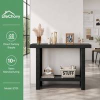 Table console moderne personnalisable, table étroite pour canapé, pour entrée, meubles de couloir directement de l'usine, design durable