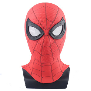 Maschera per Cosplay, Copricapo da Supereroe Spider-Man, Traspirante, per Feste in Maschera e Halloween - Product Image 3