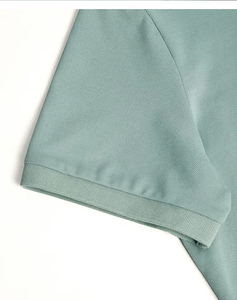 Uniforme de travail personnalisé de haute qualité Coton uni vierge Polyester Sports Hommes d'affaires Employé Polo de golf avec logo brodé - Product Image 5