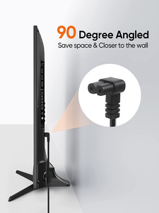 สายไฟ C7 แบบมุมฉาก โปรไฟล์ต่ำ - Product Image 3