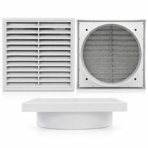 <span class=keywords><strong>Grille</strong></span> d'<span class=keywords><strong>aération</strong></span> carrée en métal pour grenier avec moustiquaire, pour <span class=keywords><strong>porte</strong></span> extérieure, maison, grenier, garage, plafond - Product Image 2