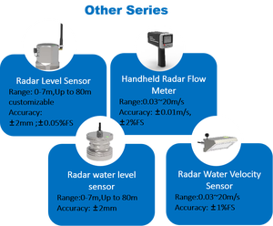 Débitmètre radar 24 GHz CE Hondetech pour l'irrigation en canal ouvert, la <span class=keywords><strong>mesure</strong></span> de la vitesse des courants et du niveau d'eau des rivières, des lacs et des marées - Product Image 4