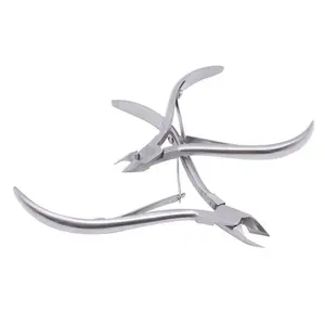 Tagliaunghie tagliaunghie per dita Trimmer pelle morta forbici cuticole fresa pinza strumento per Manicure in acciaio inox pinza cuticole