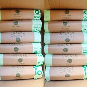 Bolsas de maíz de almidón 100% biodegradables Bolsa biodegradable - Product Image 6