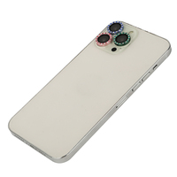 Accesorios para celulares mika de camara con diamante lüks lens temperli cam koruyucu için iphone 14 kamera