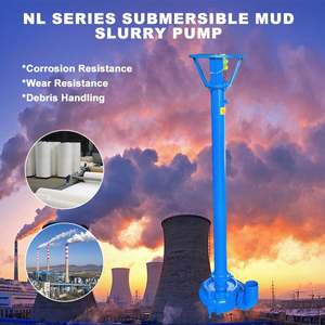 Venta Directa de Fábrica, Bomba de Lodo Serie NL, Bomba Centrífuga Industrial para Aguas Residuales, Bomba de Lodo Sumergible Vertical para Agua Sucia - Product Image 5
