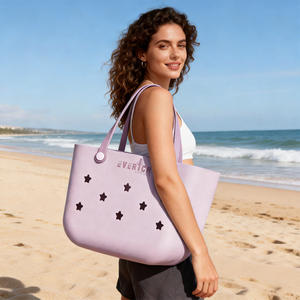 Nouveau sac de plage <span class=keywords><strong>en</strong></span> EVA grande capacité haute qualité antidérapant pique-nique <span class=keywords><strong>en</strong></span> plein air quotidien personnalisé bricolage breloques - Product Image 3