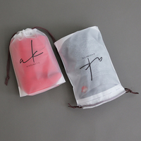 Sac de rangement en plastique pour maquillage, vêtements, emballage, personnalisé, imprimé, durable, en EVA PE, résistant à l'humidité, debout