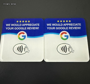 Supporto da Tavolo in Acrilico NFC 215 per Carte di Recensione Contactless, Lettura e Scrittura Passiva, 10cm, per Ordinazioni nei Ristoranti - Product Image 4