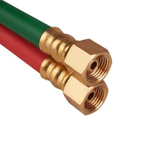공장 노화 방지 1/4 "X50ft 내마모성 등급 R Oxy/Acet 트윈 용접 호스 어셈블리 - Product Image 3