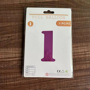 Ballons à hélium avec nombres, 1 pièce, 40 pouces, pour fête d'anniversaire, remise de diplôme <span class=keywords><strong>2022</strong></span>, anniversaire - Product Image 5