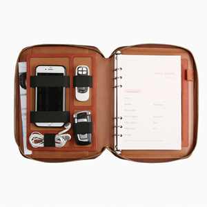 Maletín con Cierre Recargable y Bloc de Notas Multifuncional con Cargador Inalámbrico y Banco de Energía, Soporte para Teléfono Móvil, Ideal para Regalo - Product Image 6