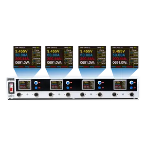 4-Kanal-Lithium-Ionen-Batteriekapazitäts tester 5 v200A Lade entladung Batteriepack-Spannungs ausgleichs YPSDZ-0550-4