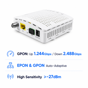 Hot Selling Mini Micro 1GE XPON <b>Router</b> HGU Single Port Gigabit Ethernet LAN Fiber Optical FTTH CATV Modem - Product Image 3